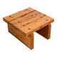 Roland Wilhelmsson coffee table model "Bamse" 1973 in solid pine.