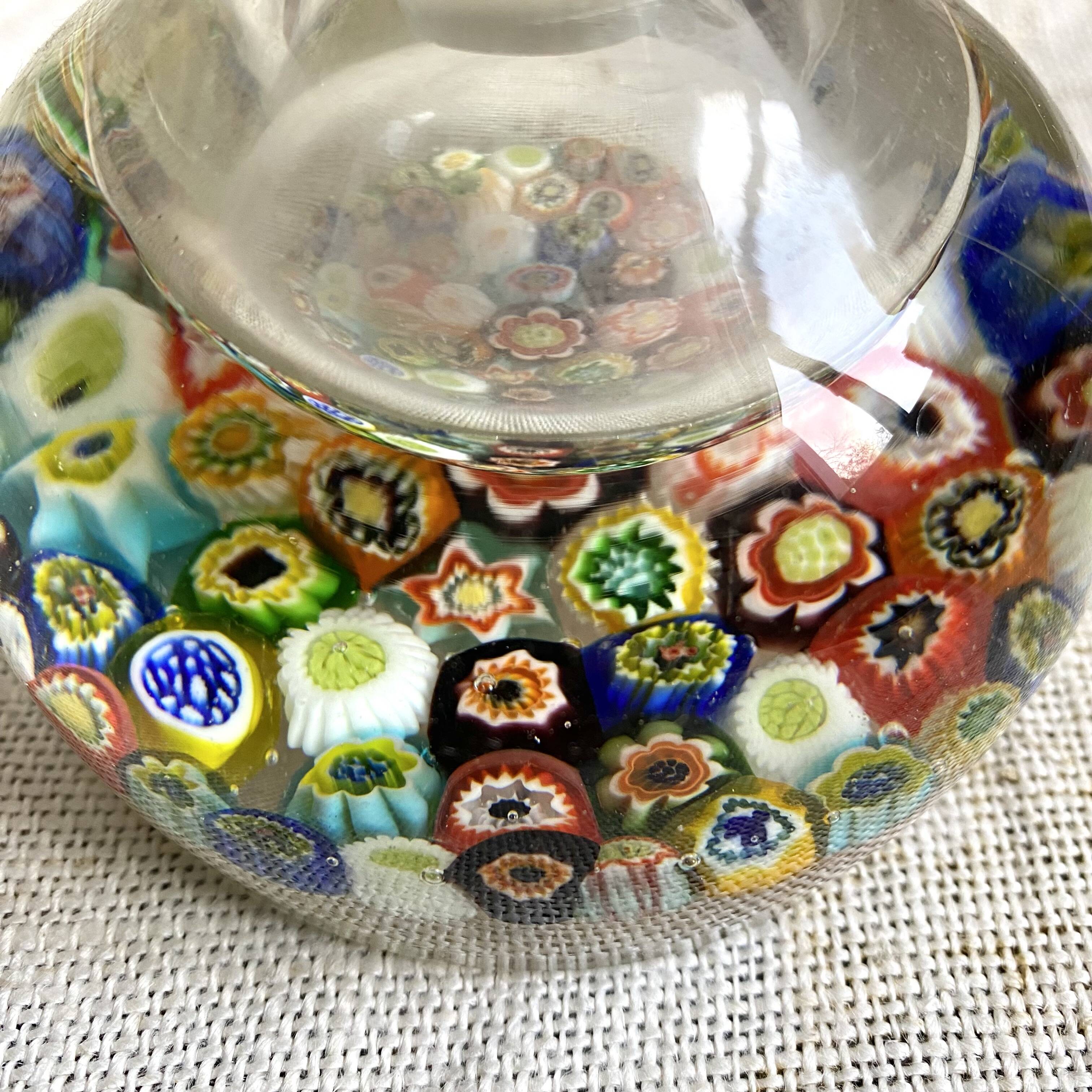 Murano Millefiori glass carafe
