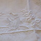 Old ap monogrammed white wire sheet