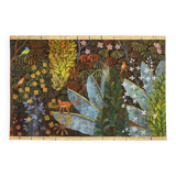 Large acrylic painting on linen canvas. Contemporary work.