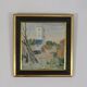 Original Oil on Canvas – “Village” (Attributed to H. Benneth) – Framed