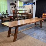 Oak farmhouse table