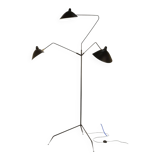 Three-arm floor lamp Editions Serge Mouille