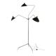 Three-arm floor lamp Editions Serge Mouille