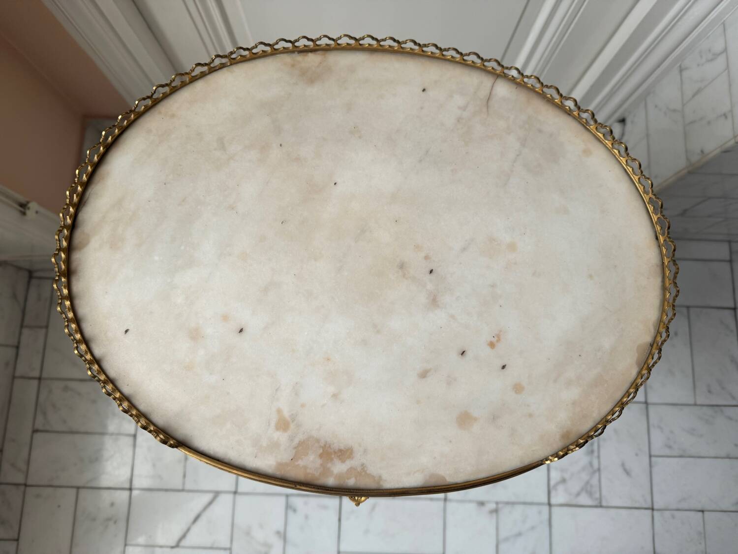 Louis XV period chiffonnier table