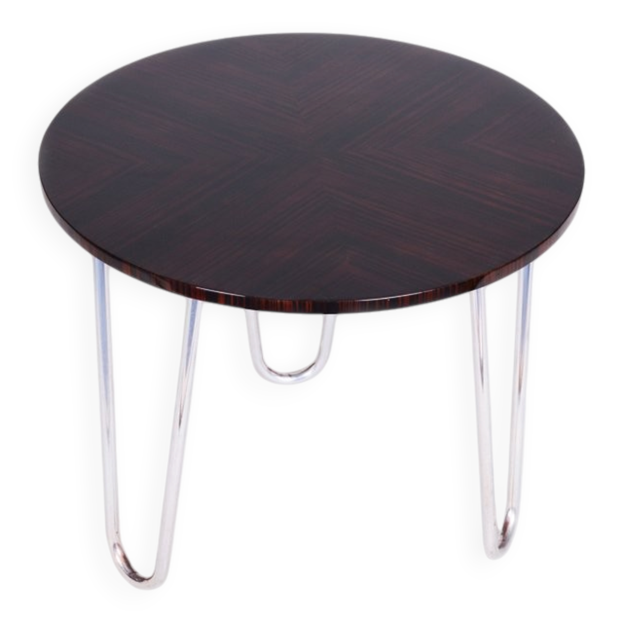 Bauhaus Round Coffee Table, 1940s