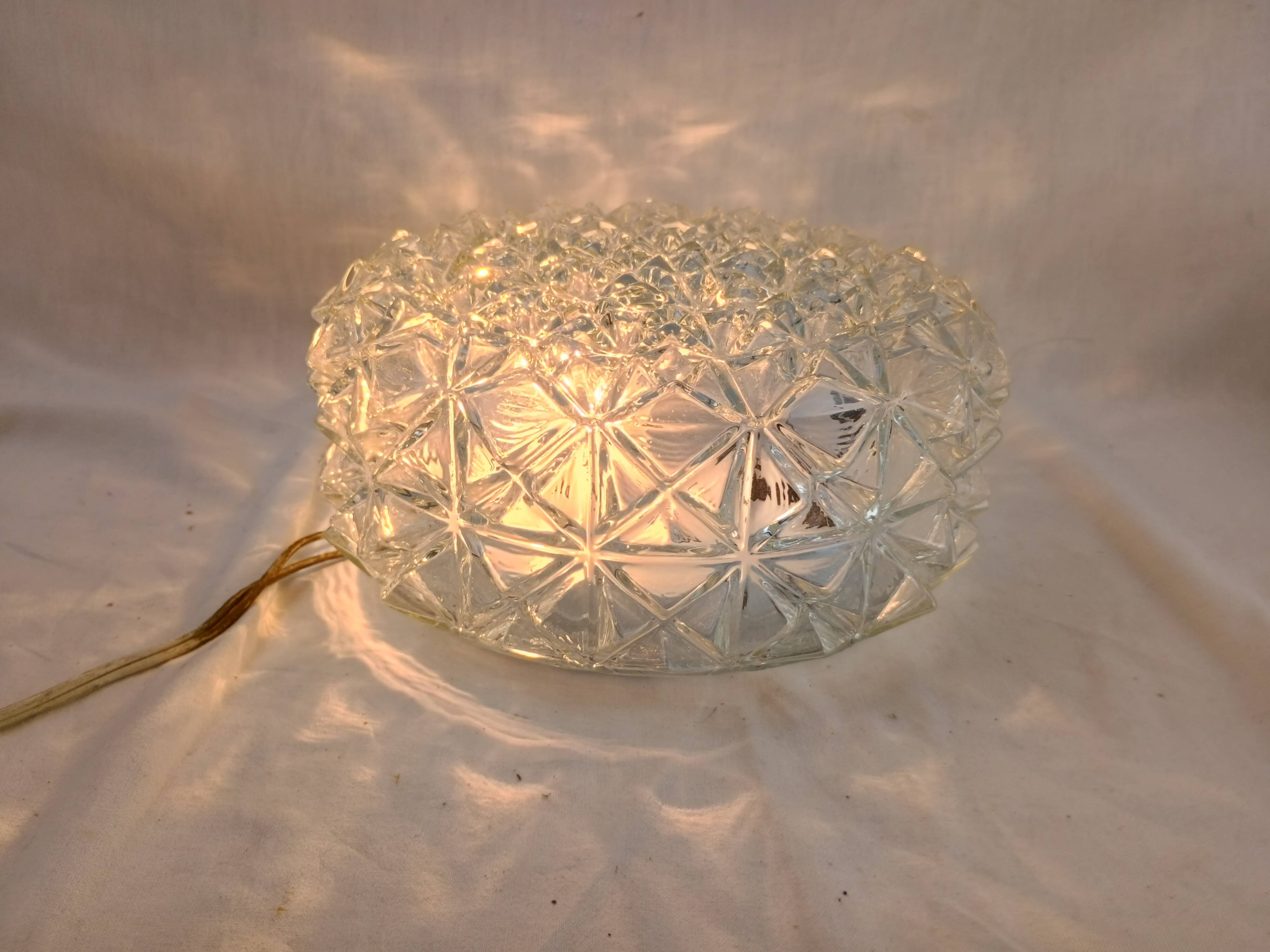 Superb vintage french ceiling light vianne