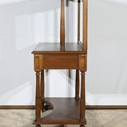 Table console en merisier, style Louis XVI, fin XIXème