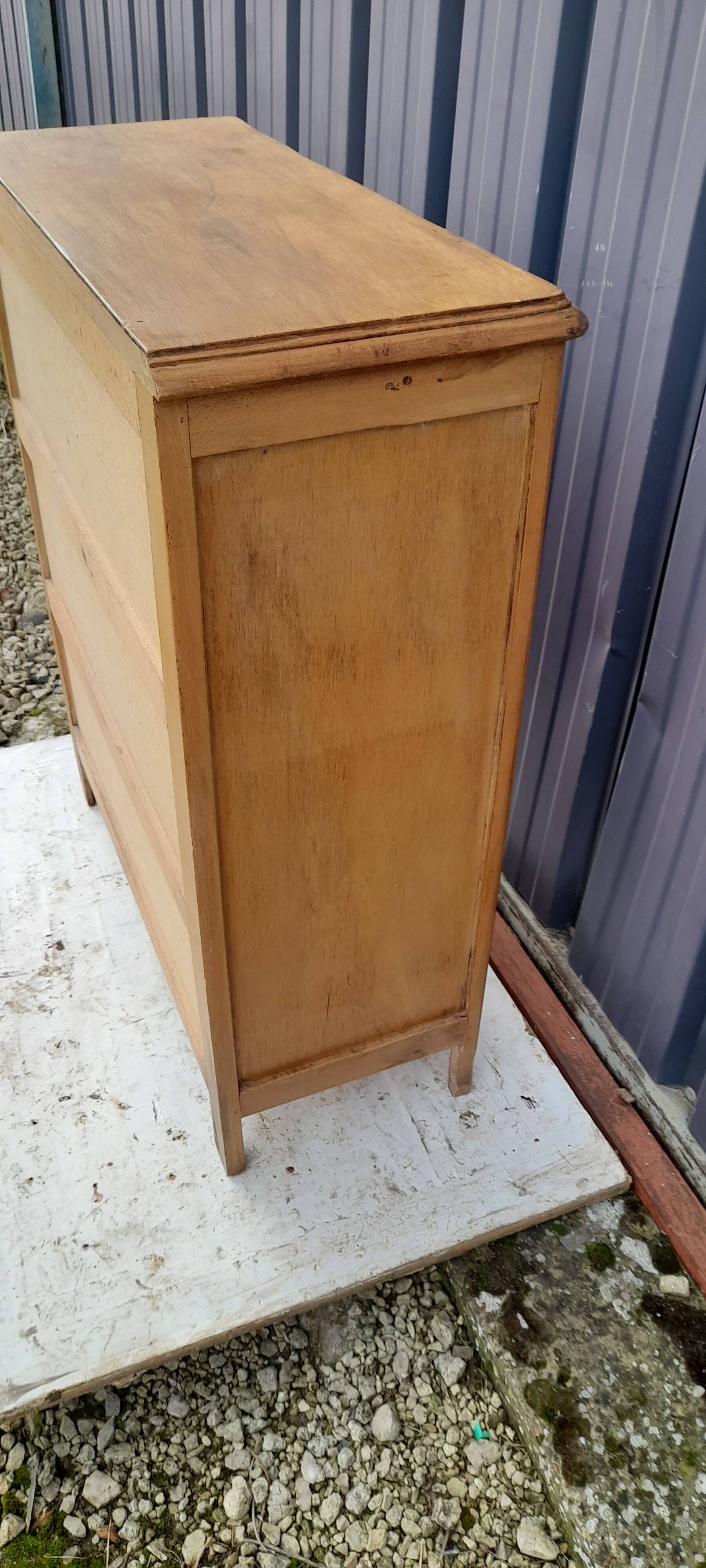 Bibus 3-level wooden bookcase H 93 cm