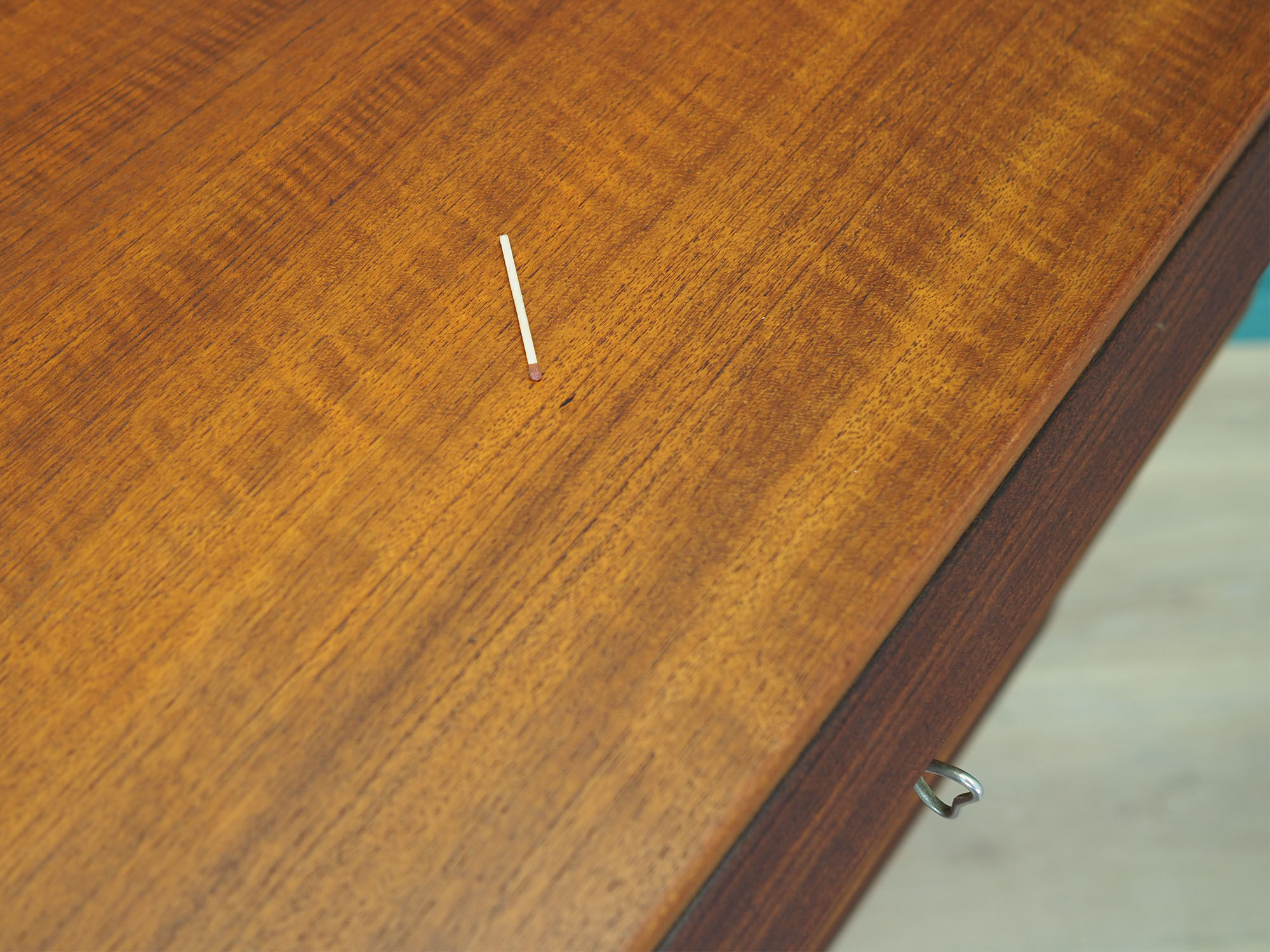 Teak chest of drawers, Danish design, 1970s, made in Denmark