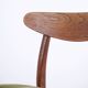 Set of 6 dining chairs – Hans J. Wegner – Model CH30 – Teak & Oak – 1950s
