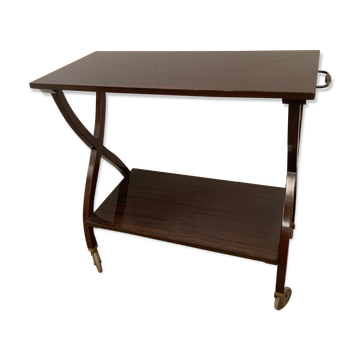 Table from the 1960s in mahogany XX century
