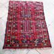 Ancien tapis oriental de prière - 132 x 92cm