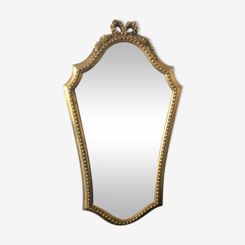 Miroir doré classique 32x55cm