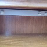 2 vintage teak bedside tables