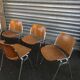 Dsc 106 chairs by Giancarlo pieretti published by Castelli from the 70s