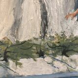 Oil on sign "The Three Graces"