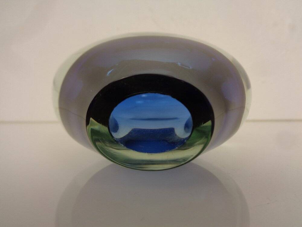 Murano Sommerso Glass Vase, Italy, 1960s