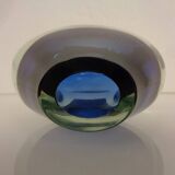 Murano Sommerso Glass Vase, Italy, 1960s