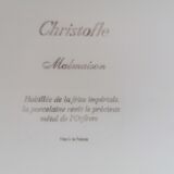 Christofle Malmaison cake dish