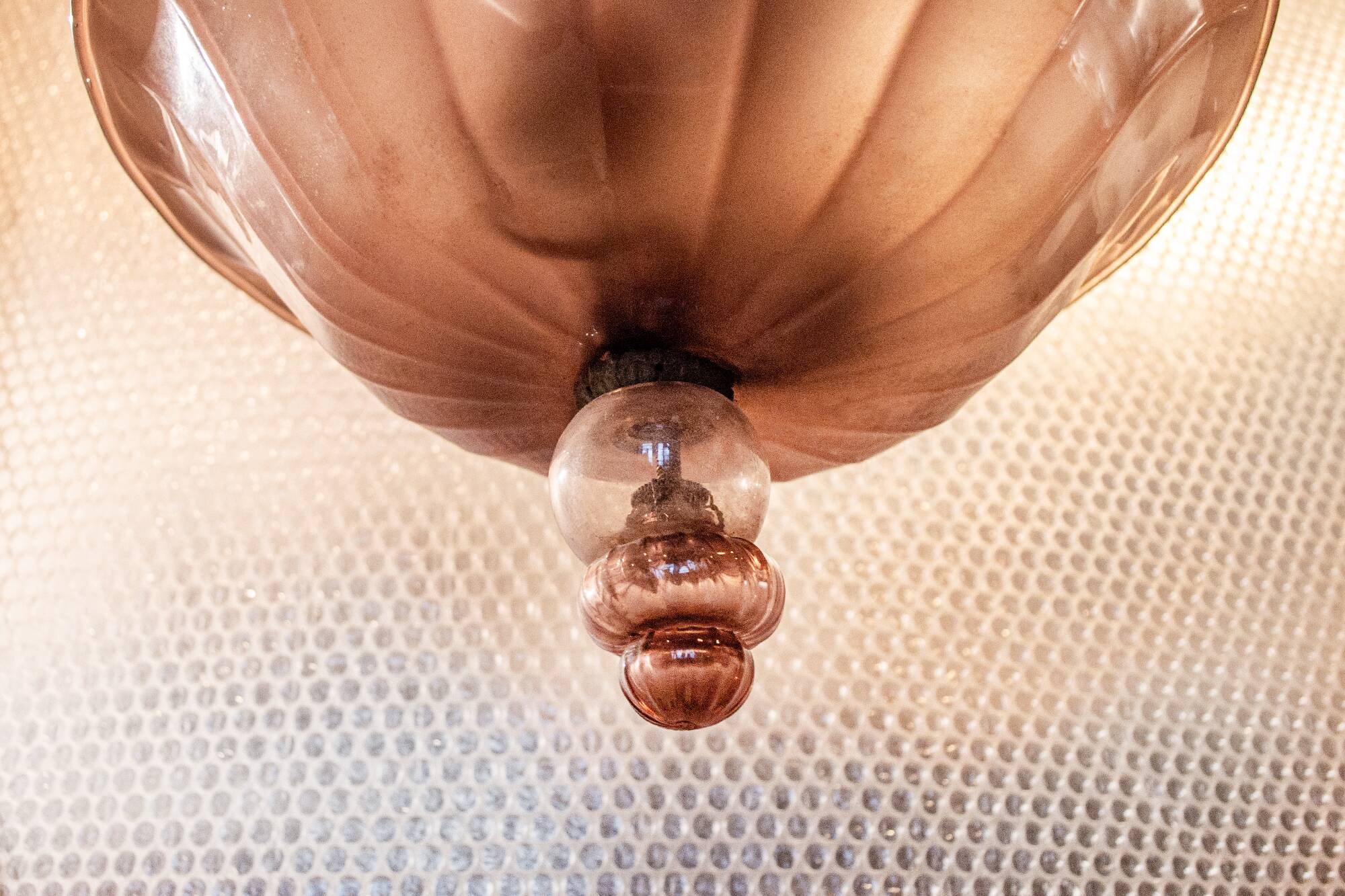 Lampada a sospensione in vetro Murano di Vittorio Zeccchin Italia Anni '20