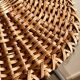 Wicker fruit bowl