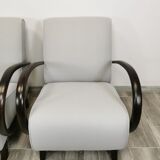 Restored armchairs by Jindrich Halabala
