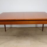 Vintage extendable teak dining table - 1960