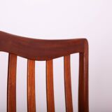 Vintage Teak & Fabric Dining Chairs by Leslie Dandy for G-Plan, 1960s, Set of 4