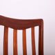 Chaises de salle à manger vintage en teck et tissu par Leslie Dandy pour G-Plan, années 1960, lot de 4