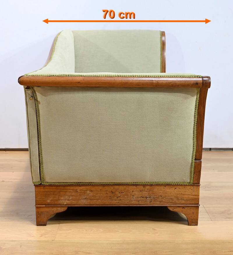 Meridian with a Solid Walnut Frame, Restoration Period – Early 19th Century