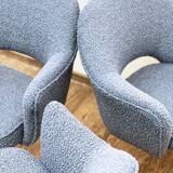 Set of 4 Executive Armchairs by Eero Saarinen, Knoll International, Germany