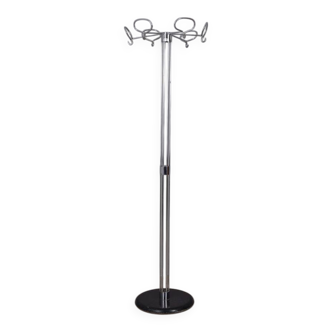 Vintage 1970s floor coat rack designed by Isao Hosoe for Valenti