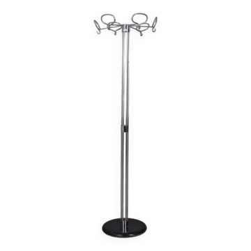 Vintage 1970s floor coat rack designed by Isao Hosoe for Valenti
