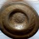Antique brass alms dish, 17th century