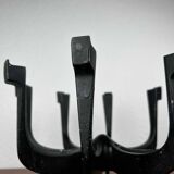 Danish metal candlestick in mid-century style by Gunnar Cyren for Dansk Designs Denmark, 1960s.