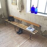 Bench school vintage 2 m