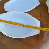 Oval dishes various models - arcopal - 70s - authentic vintage