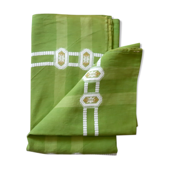 Cotton linen tablecloth 190 x 150