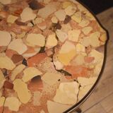 Table d'appoint de style Napoléon III avec plateau en marbre