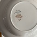 Digoin Sarguemines soup plates