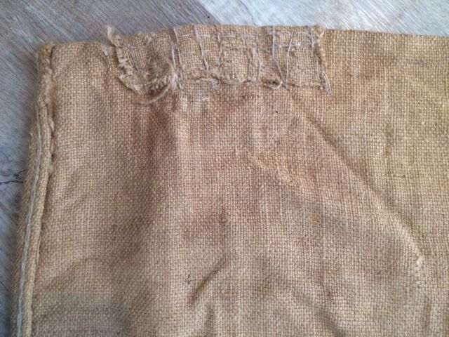 Old burlap bag "Courouble Roubaix"