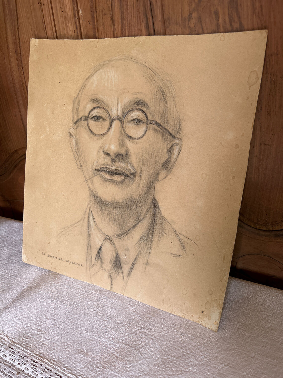 Drawing carried Garnier-Salbreux
