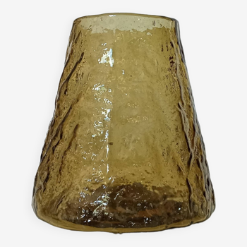 Vase ancien en verre soufflé
