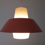 Small danish design 1960s mid century plastic+metal hanging