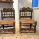 Set of 2 Spanish Armchairs from the 19th Century