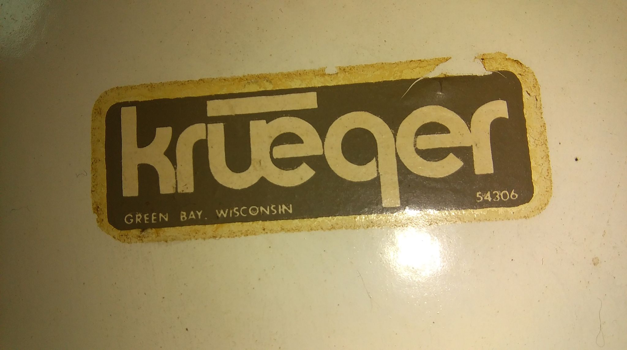 Pair of chairs Krueger American original edition of the 1950s