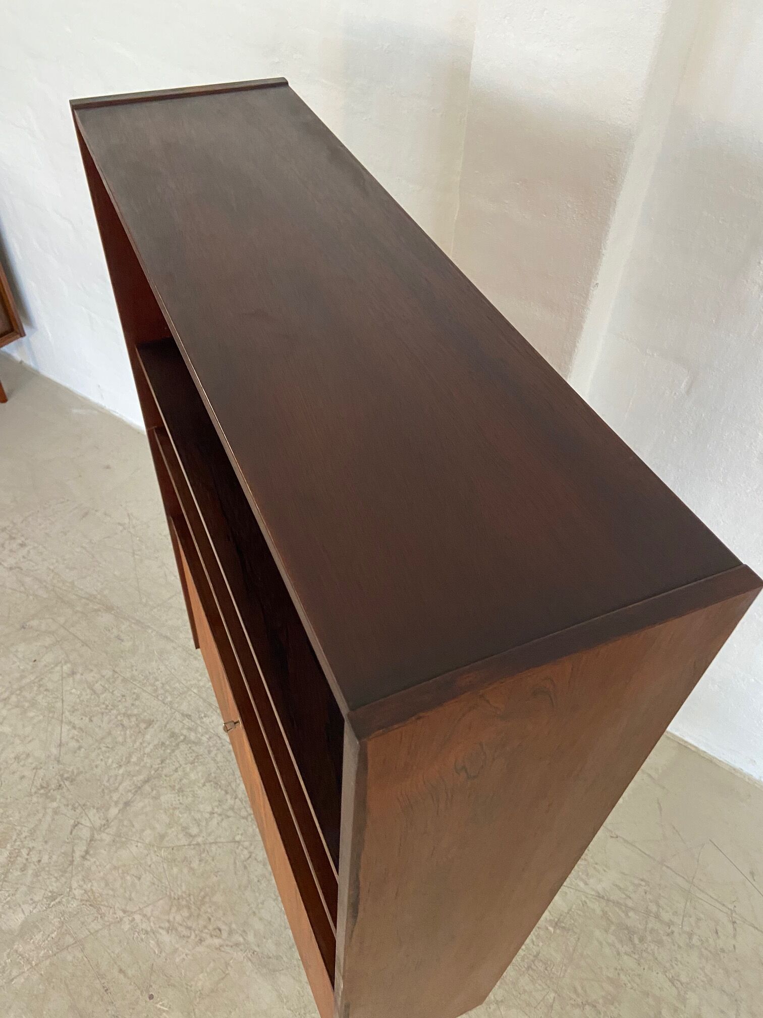Danish retro vintage library in rosewood 1965