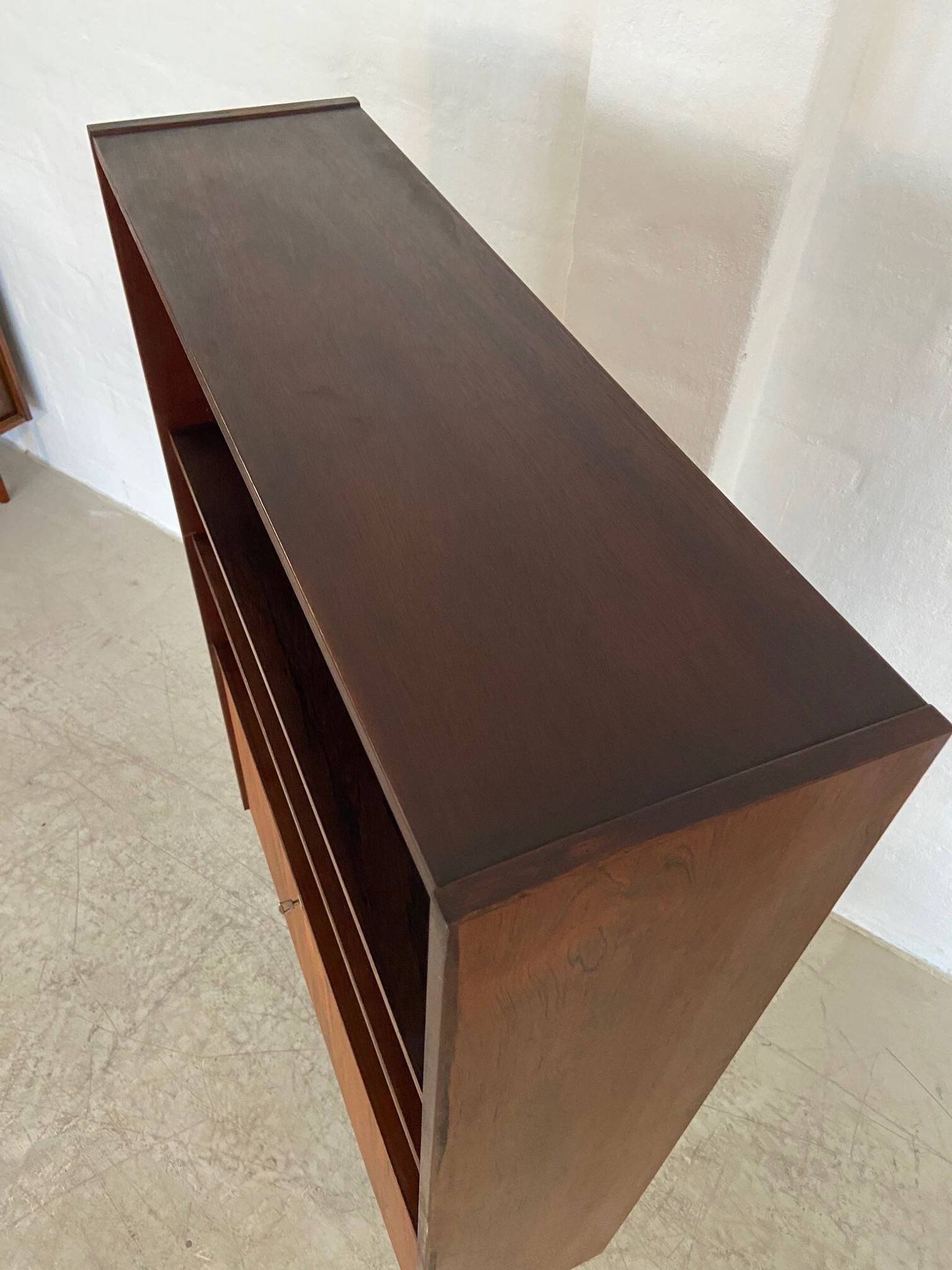 Danish retro vintage library in rosewood 1965