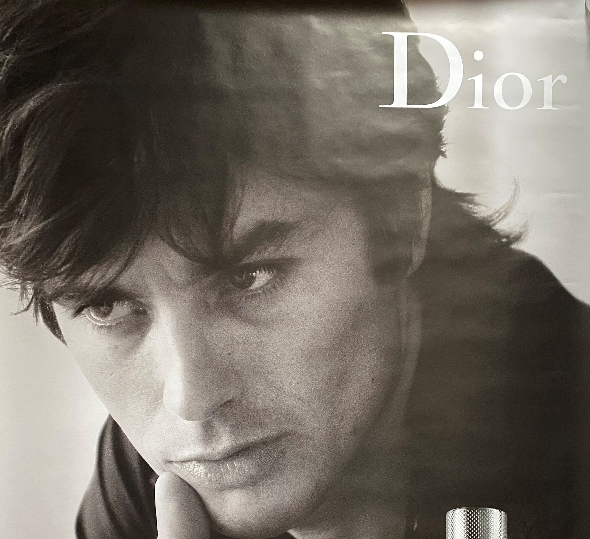 Original poster "Dior Eau Sauvage the eternal masculine" Alain Delon 120x175cm